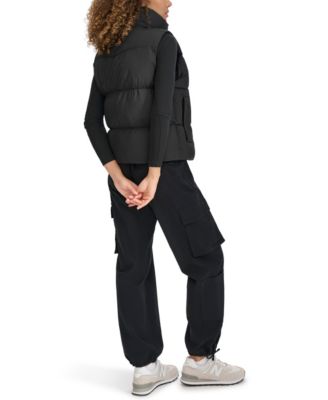 Women's Stand Collar Puffer Vest