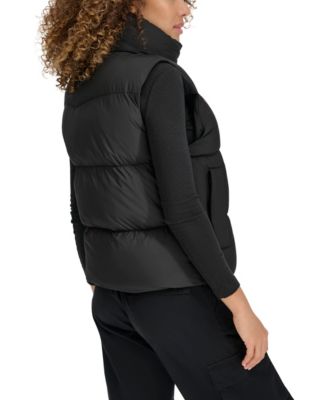 Women's Stand Collar Puffer Vest