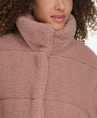 Women's Short Sherpa Teddy Jacket