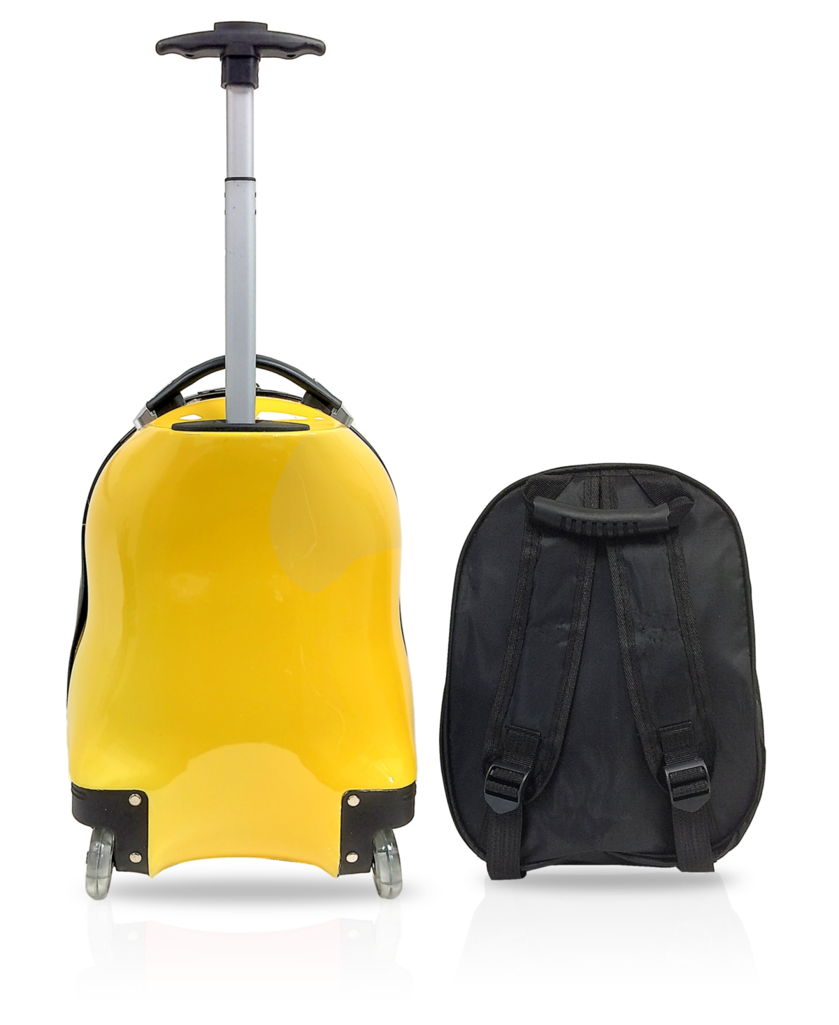 Tucci 2 Pc Kids Luggage Suitcase Set In Busybee