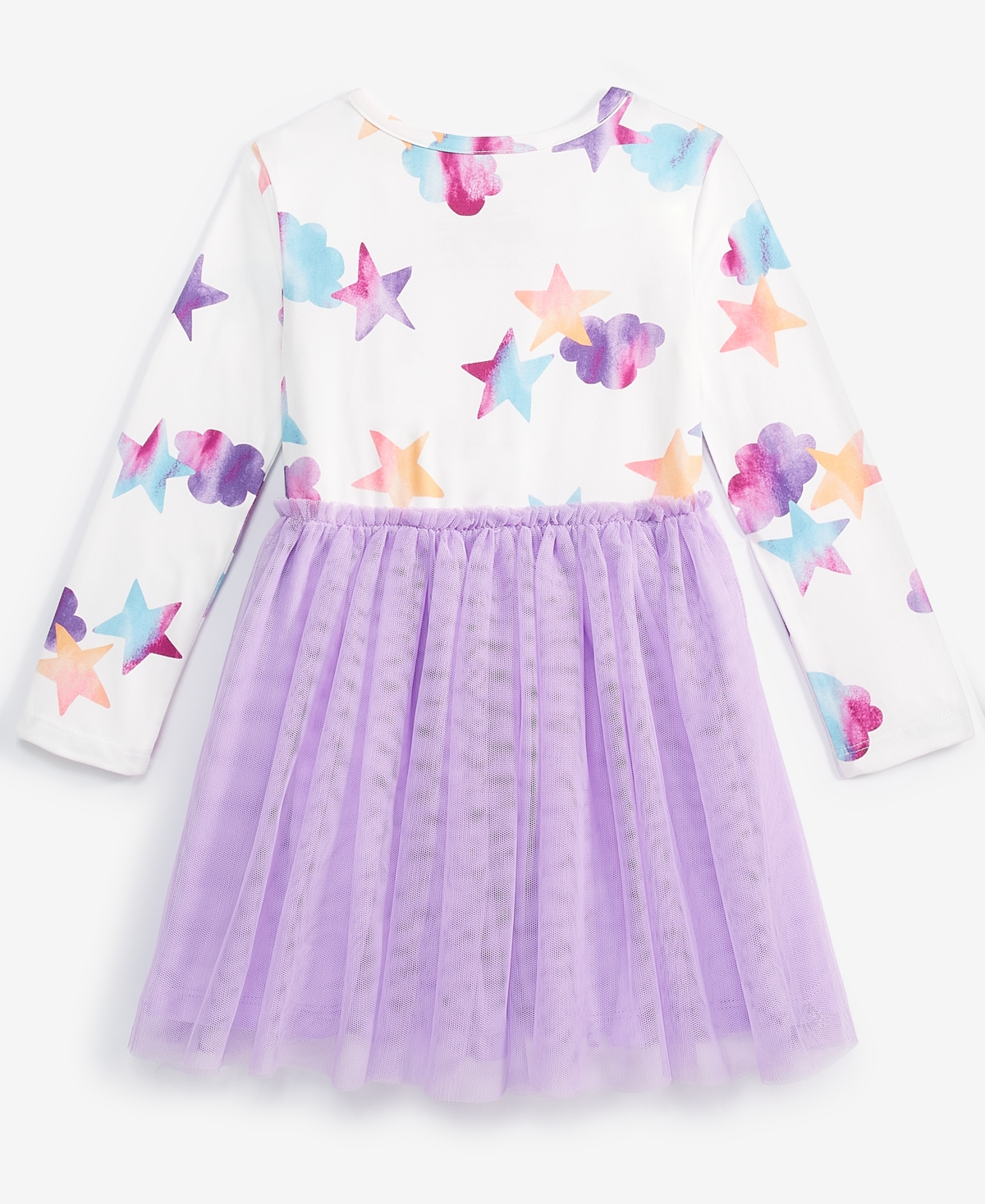 Epic Threads Toddler Girls Watercolor Tutu Dress, Exclusively At Macy's In Angel Whit