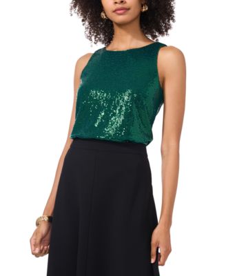 Women's Sequin Sleeveless Top