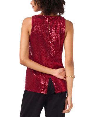 Women's Sequin Sleeveless Top