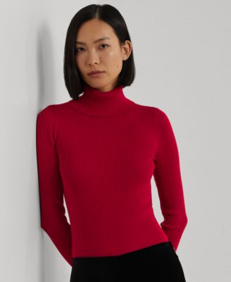 Lauren Ralph Lauren Petite Ribbed Turtleneck Sweater Macy's