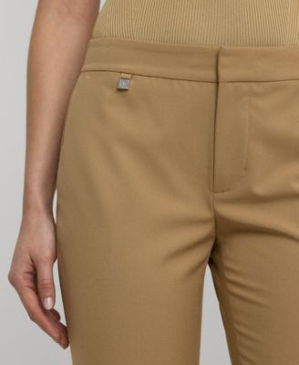Petite Straight-Leg Pants