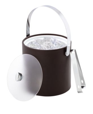 Arc Ice Bucket and Ice Tong, 3 Quart