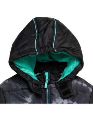 Boys Warner Bros. Zip Up Winter Coat Puffer Jacket