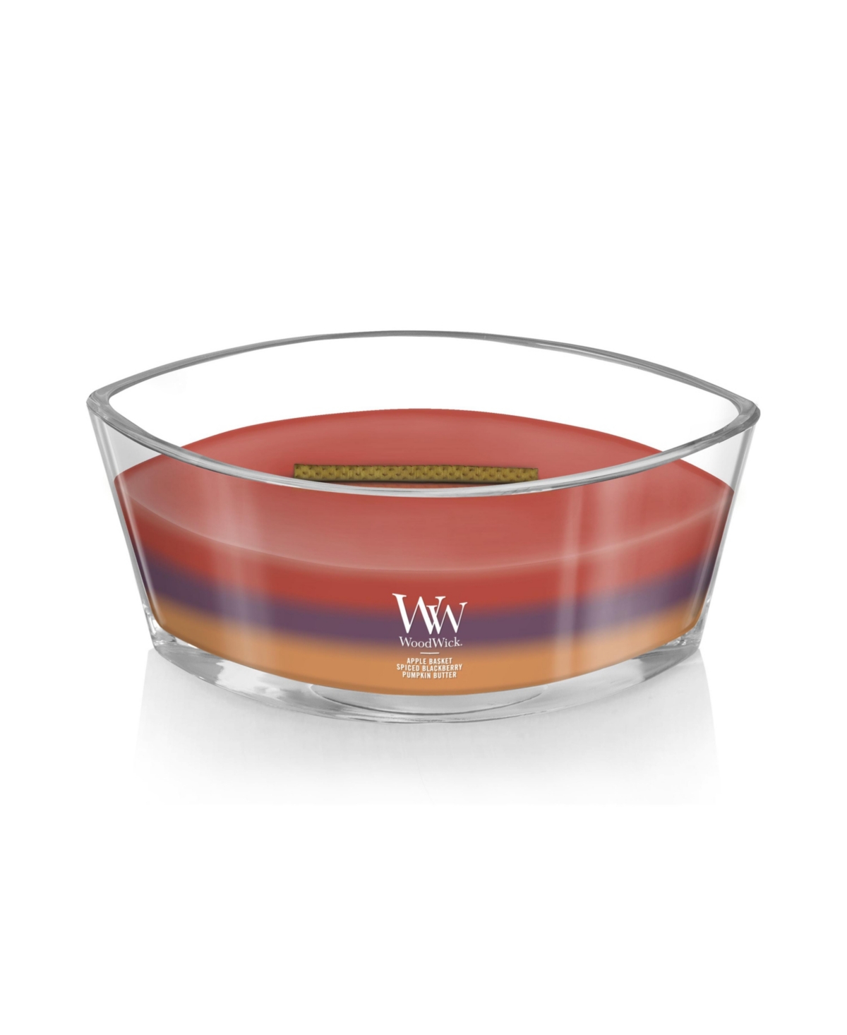 WoodWick Autumn Harvest Trilogy Ellipse Candle, oz.