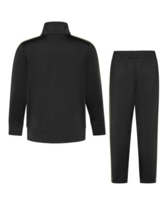 Toddler and Little Boys Long Sleeve Essential Tricot, 2-Piece Set