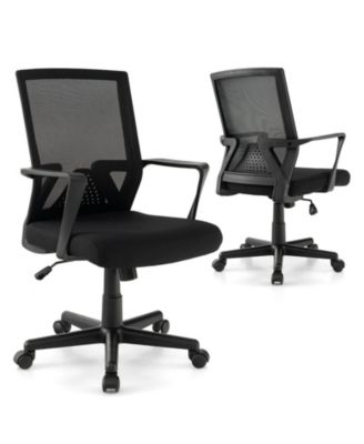Ergonomic Desk Chair with Lumbar Support and Rocking Function