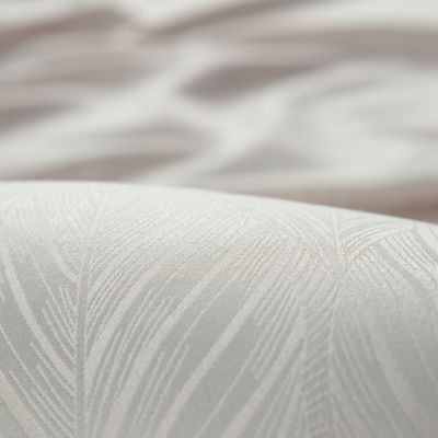 Chanasya Premium 2-Panel Classy Embossed Leaf Textured Curtains - Back Tab, Ring Tab - for Windows Living Room Bedroom - Partial Room Darkening Drapes for Privacy - 52 x 84 Inches - Brown