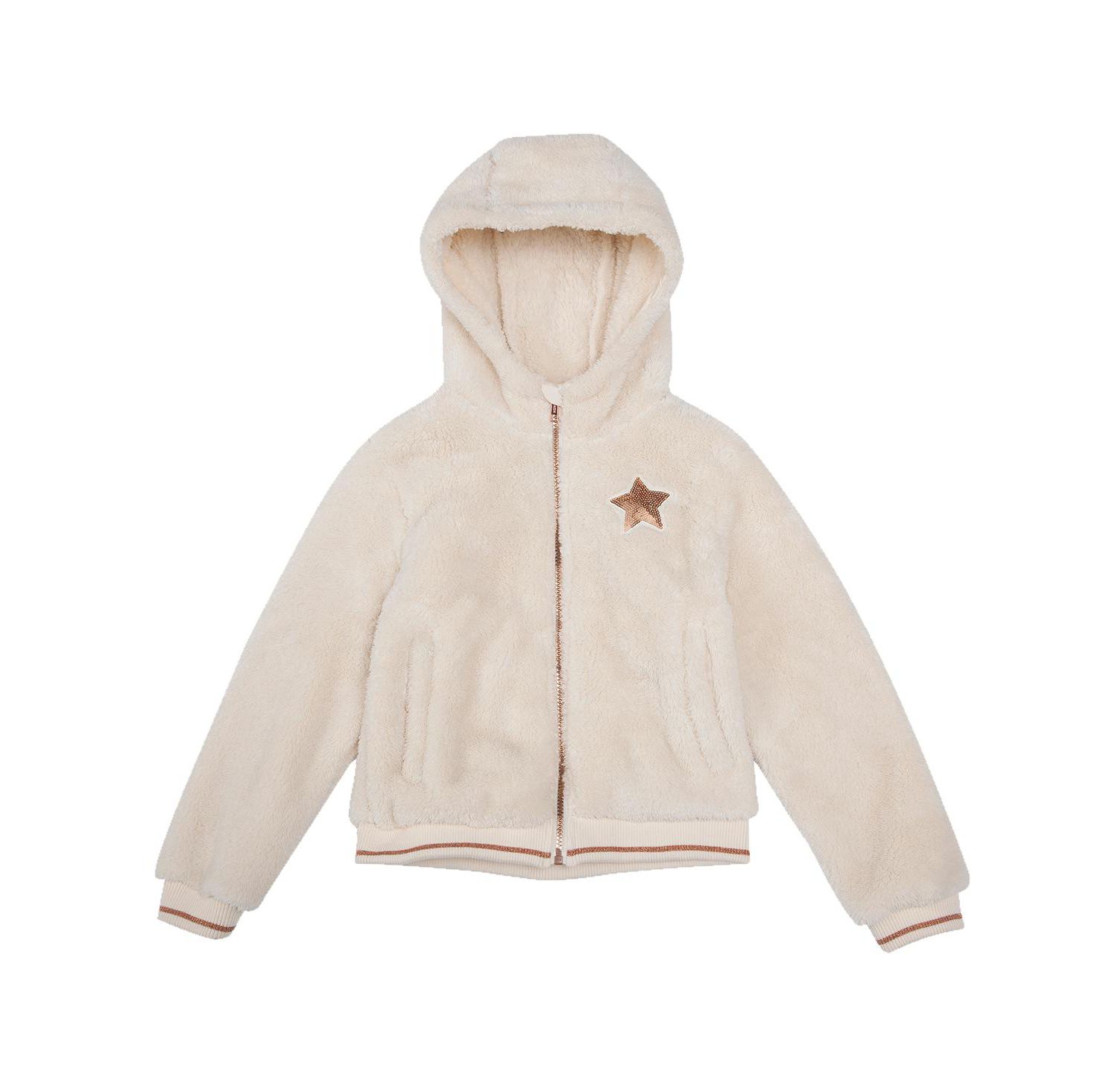 Girls Sherpa Fleece Jacket