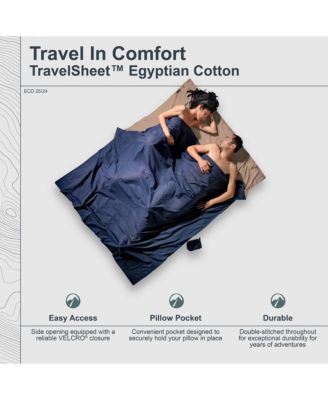 - Premium - TravelSheet -  Egyptian Cotton - Double