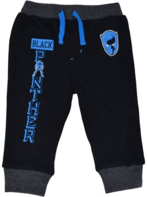 Baby Boys Hulk Black Panther Captain America 4 Pack Jogger Pants Newborn to