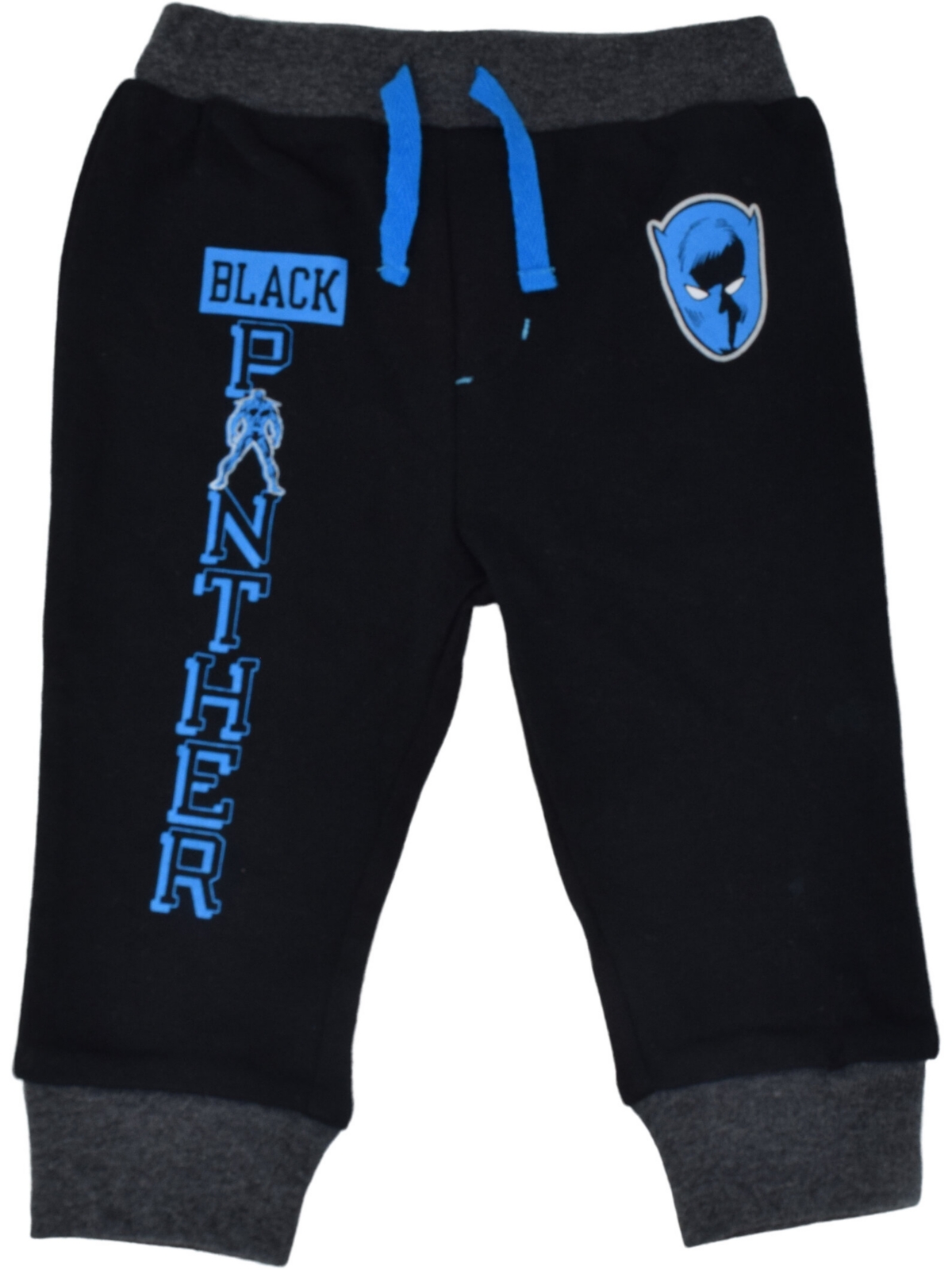 Marvel Baby Boys Baby Avengers Hulk Black Panther Captain America Baby 4 Pack Jogger Pants Newborn to -red/gray/black