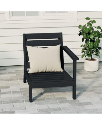 Outdoor Patio HDPE Right Arm Facing Deep Seating Corner Chair