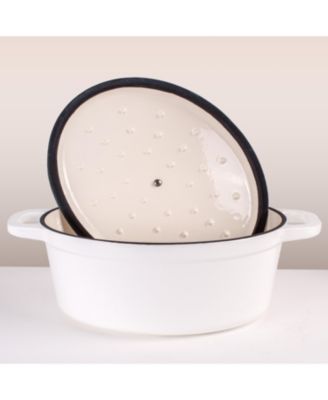 Neo 5pc Cast Iron Dutch Oven Set with 10" Fry Pan, 3qt. & 5qt.