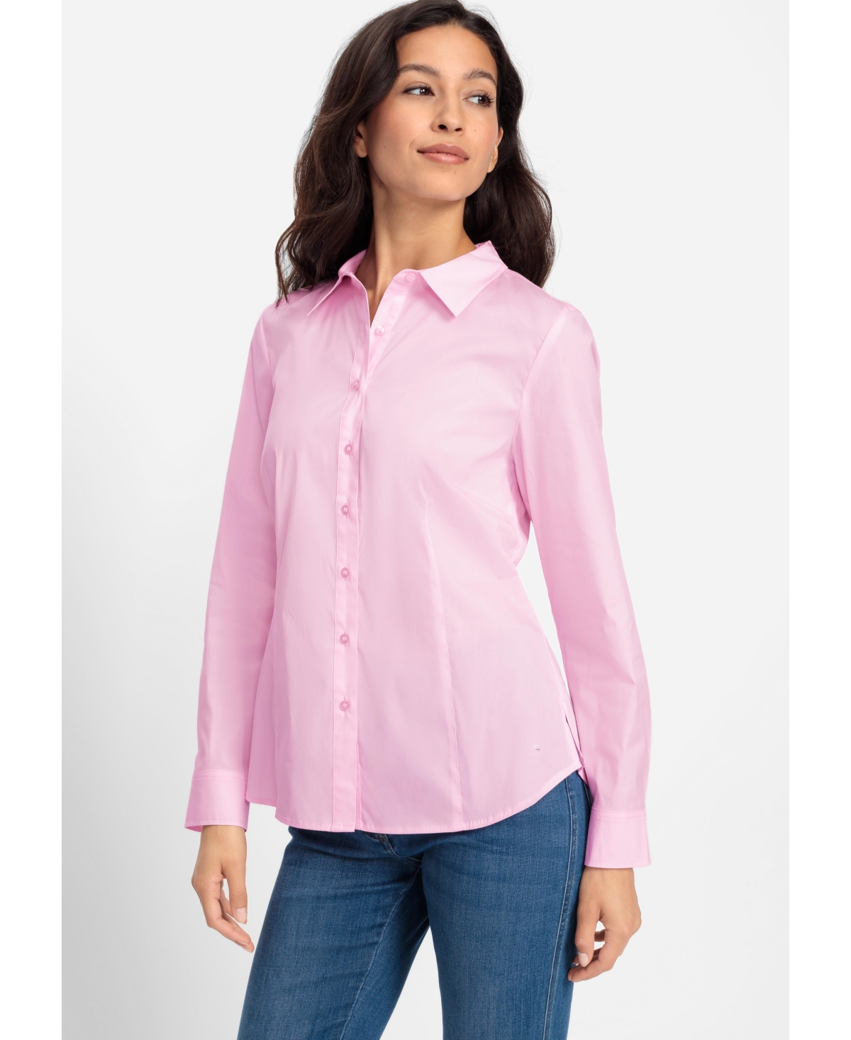 Olsen Women's Classic Button Up Shirt
