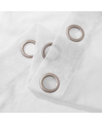 Melrose Semi Sheer Window Panel Set, 110" W x 84" L