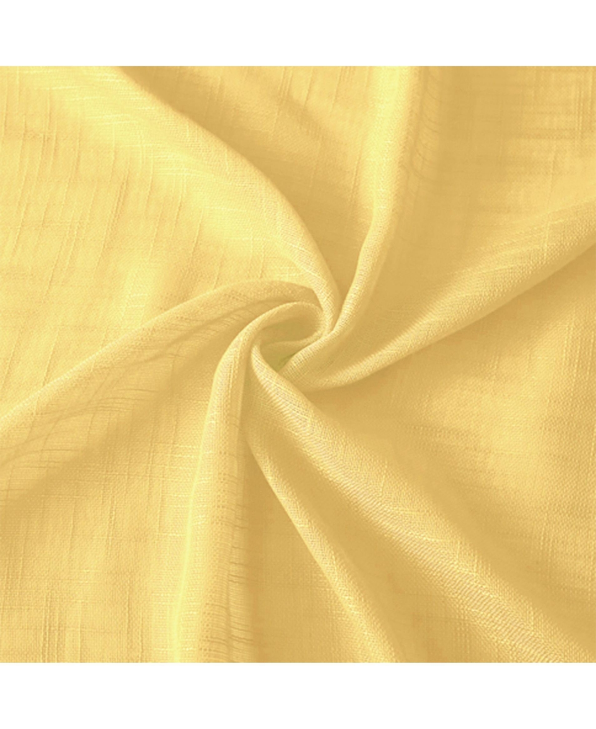 Dainty Home Hannah Linen Textured Light Filtering Window Panel Set, 76