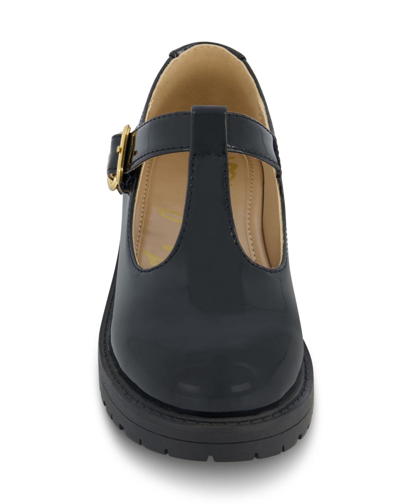 Обувь Sam Edelman Taelor T-Strap Shoe для девочек, цвет: Чёрный — фото 3