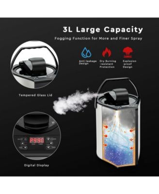 Portable Personal Steam Sauna Spa with Steamer Chair-Coffee