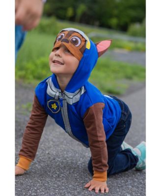 Toddler Boys Rubble Chase Skye Fleece Zip Up Pullover Hoodie to