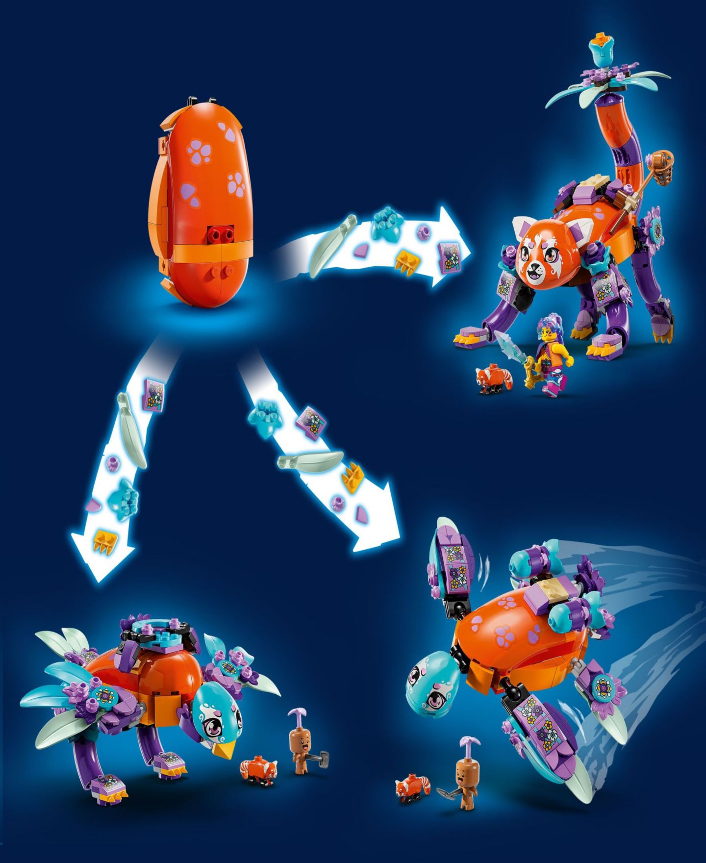 LEGO® Конструктор LEGO Dreamzzz «Животные из снов Иззи» 71481, 328 деталей — фото 3
