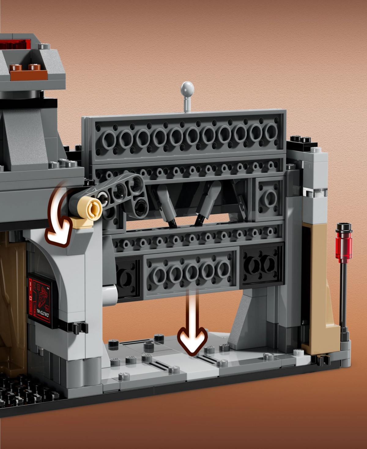 Lego Star Wars Paz Vizsla And Moff Gideon Battle Mandalorian Building Toy Set 75386, 289 Pieces In Multi Color