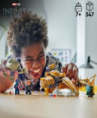 Marvel The Avengers vs. The Leviathan Superhero Building Toy Set 76290, 347 Pieces