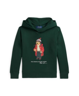 Polo bear hoodie boys hotsell