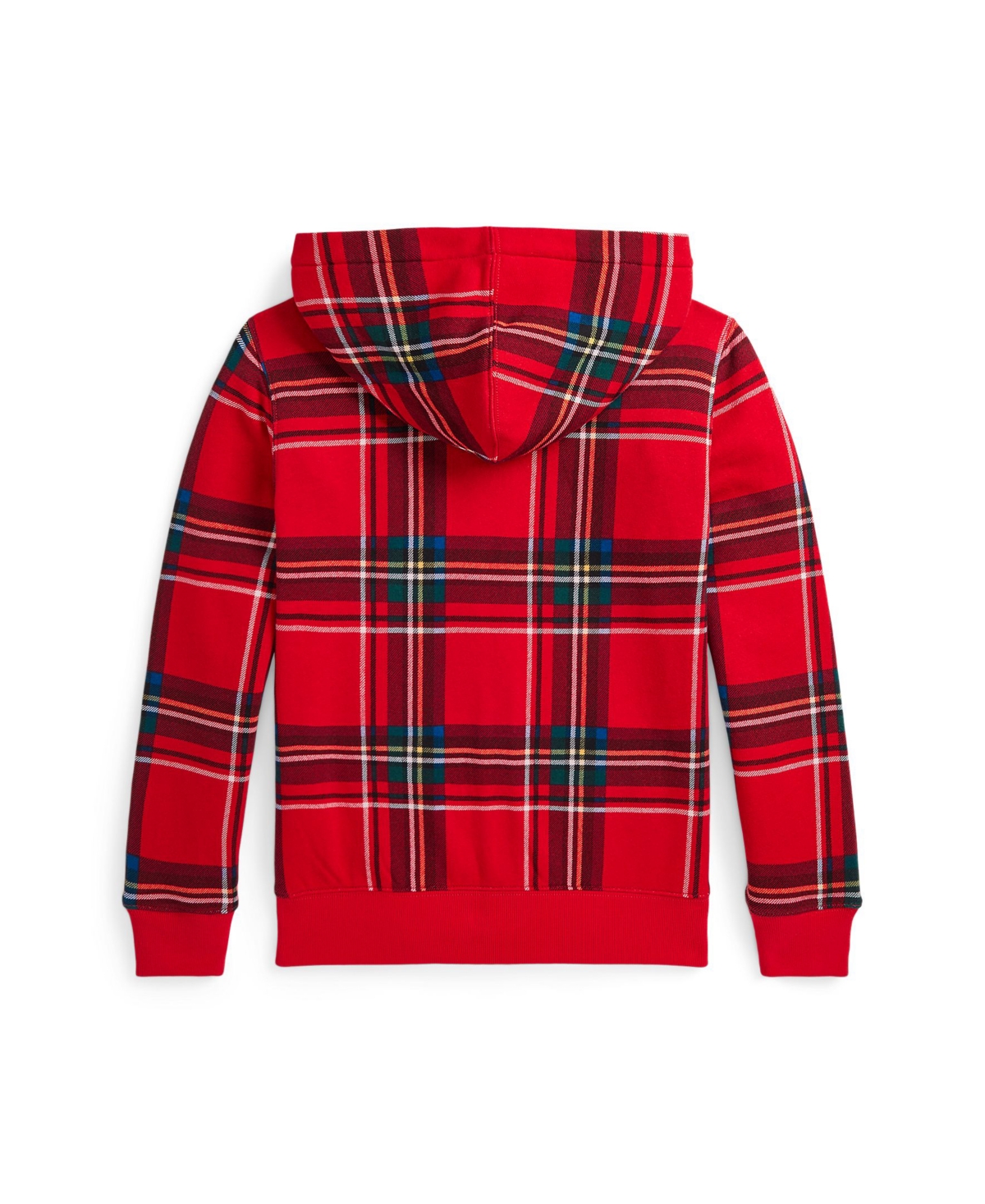 Polo Ralph Lauren Big Boys Plaid Fleece Full-Zip Hoodie