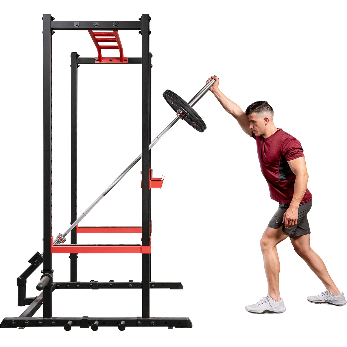 Landmine Attachment for Power Rack and Cages - Black