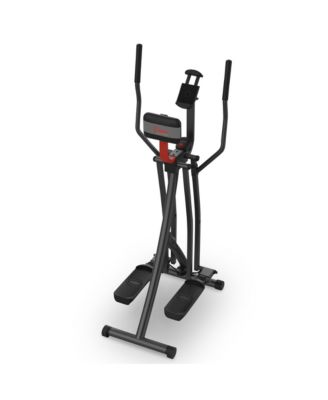 Smart Air Walk Cross Trainer Elliptical Machine Glider w/Performance LCD Monitor, Low-Impact, 30 Inch Stride and Exclusive SunnyFit App Bluetooth Connectivity - SF-E902S