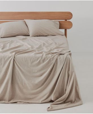 Organic Cotton Favorite Tee Jersey Sheet Set - Queen