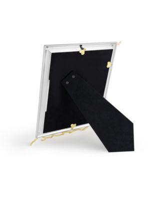 Butterfly Ginkgo Gold Reflective Frame, 8" x 10"