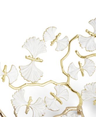 Butterfly Ginkgo Gold Centerpiece Platter