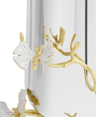 Butterfly Ginkgo Gold Medium Vase