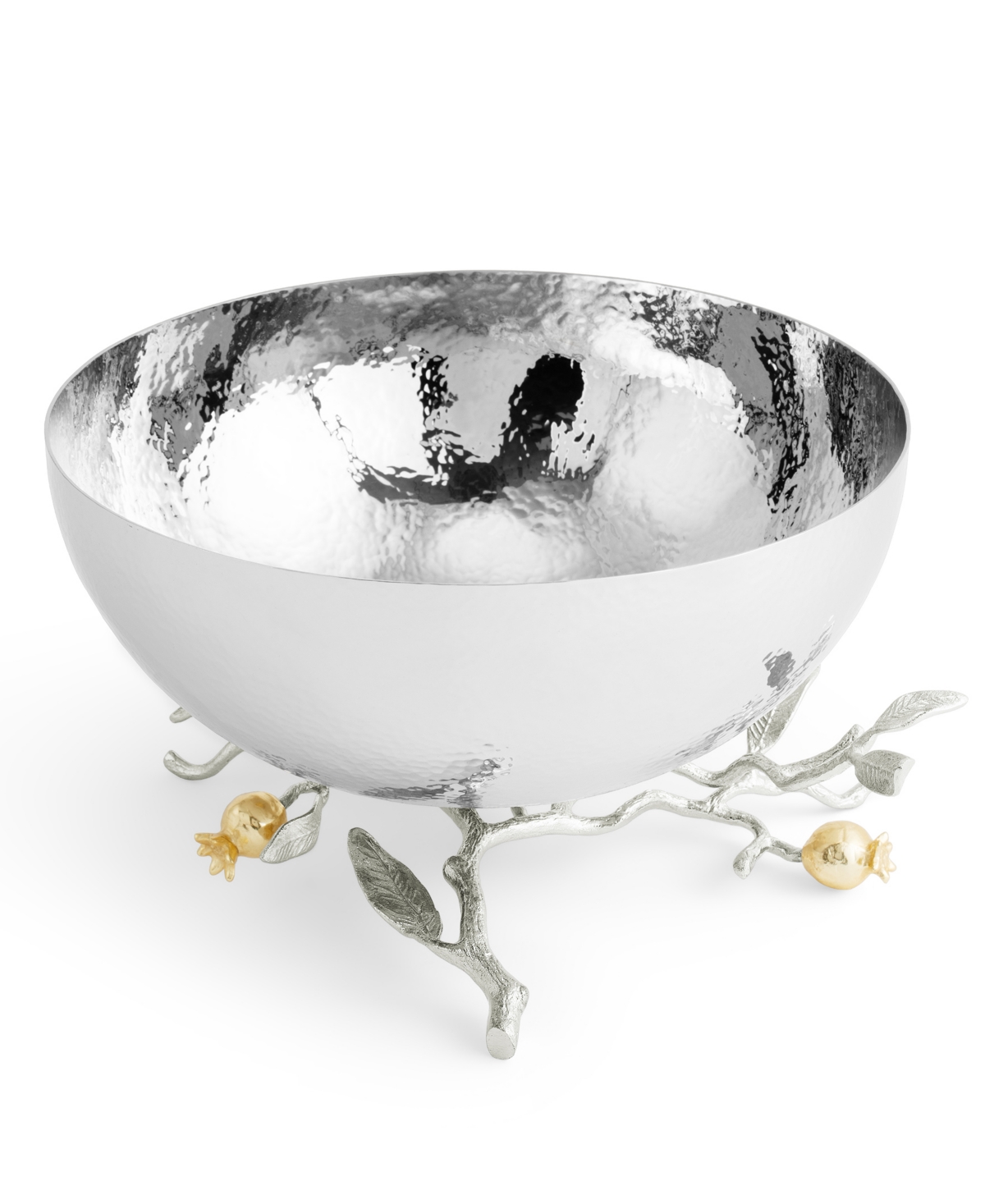 Michael Aram Pomegranate Silver And Gold Serving Bowl In No Color