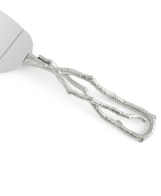 Pomegranate Silver and Gold and Cake Knife