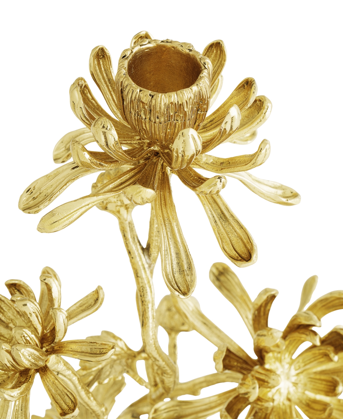 Michael Aram Dahlia Tall Candleholders, Set Of 2 In No Color