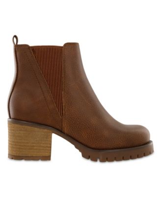 Women's Jody Lug Sole Wide-Width Chelsea Booties