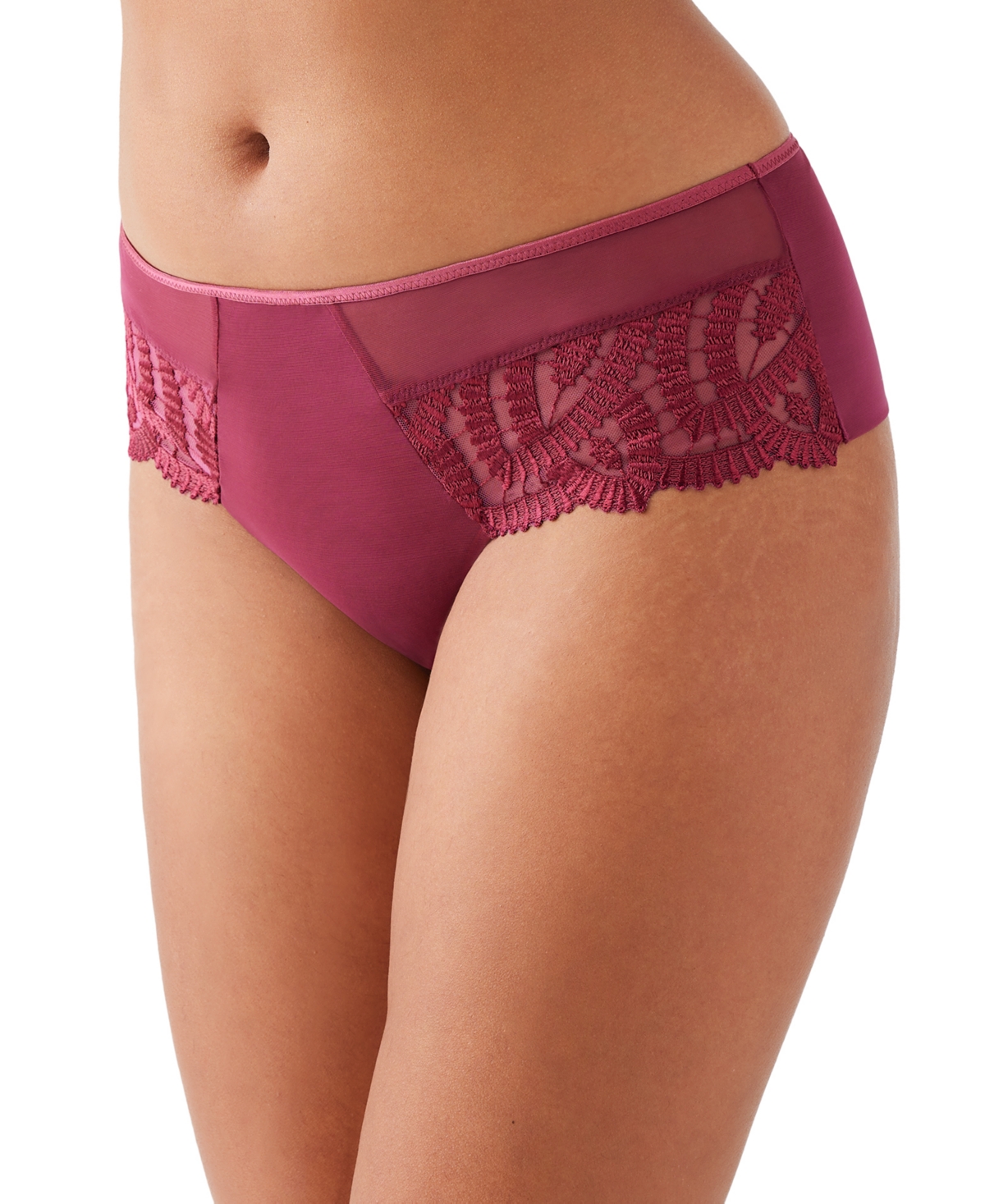 Wacoal Women's After Dark Embroidered Tanga Underwear