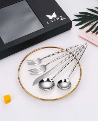 Bundle Flatware 31-Pc. Set, Service for 4