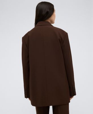 Women's Vision Twill Three-Button Boyfriend Jacket