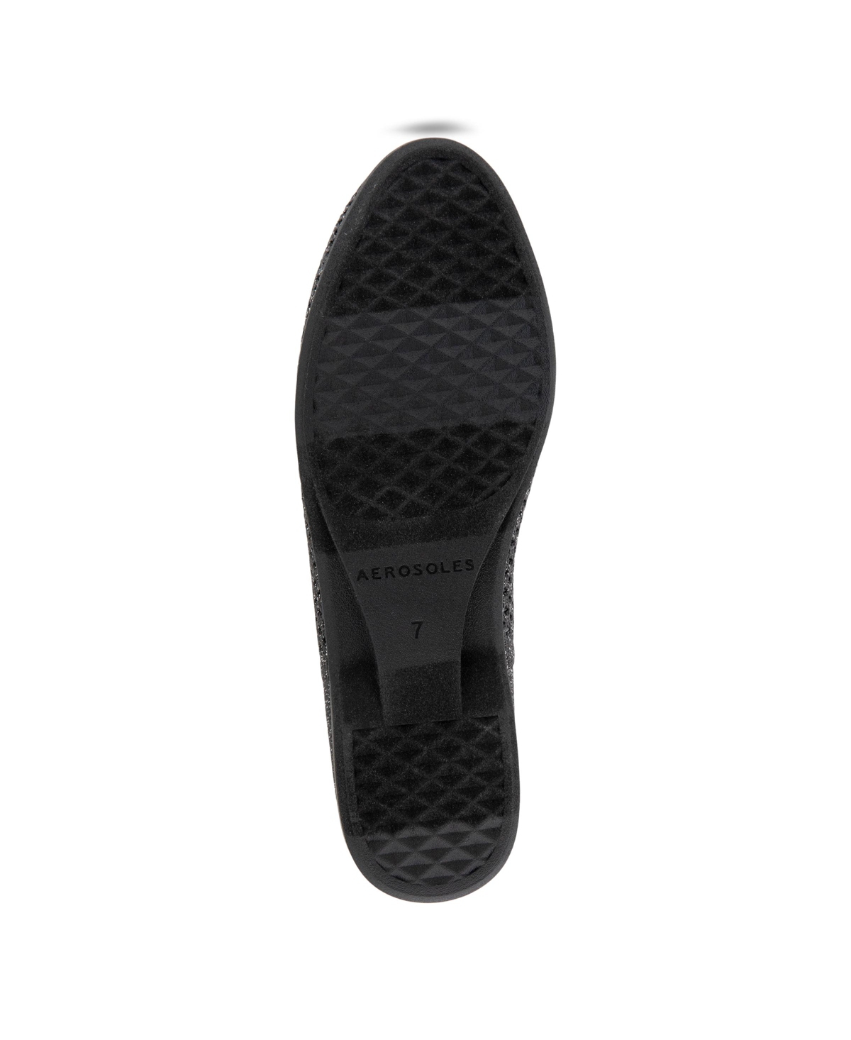 Shop Aerosoles Women's Nanti Knit Smoking Slipper Flats In Deep Aubergine Knit Fabric