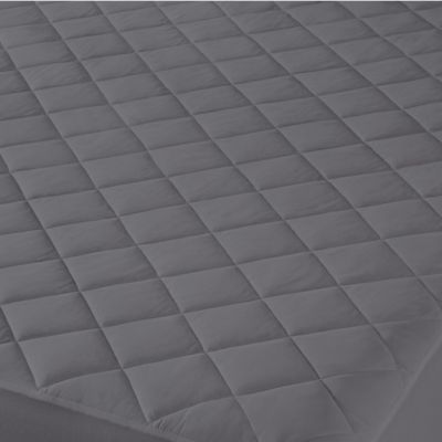 Quilted Microfiber Mattress Pad, Twin