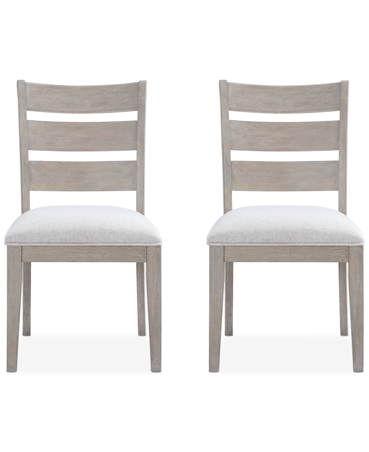 MACY'S SADIE 2-PC. LADDER BACK CHAIR SET, CREATED FOR MACY'S 