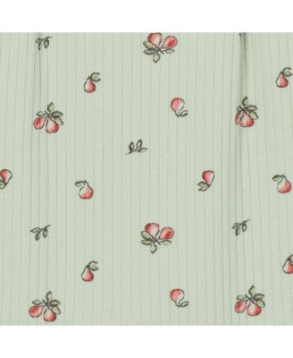 Baby Girls Ruffled Long Sleeve Romper