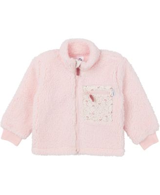 Toddler Girls Full Zip Fleece Jacket